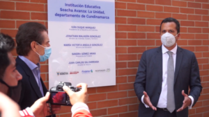 Juan Carlos Saldarriaga, alcalde de Soacha.