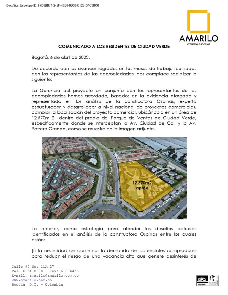 COMUNICADO AMARILO