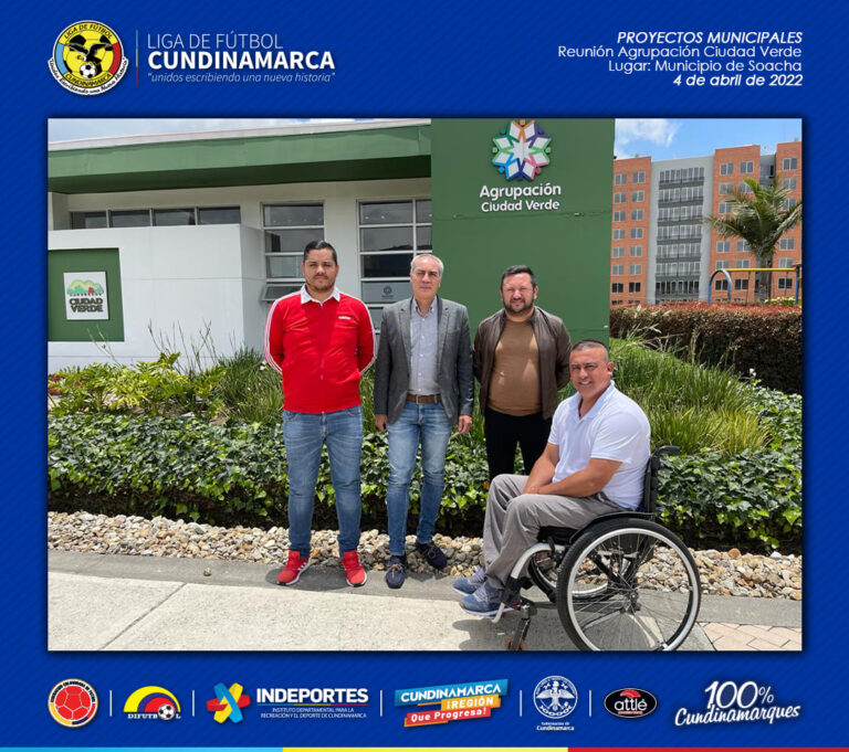 REUNION AGRUDEPORTES CON LA LIGA DE FUTBOL DE CUNDINAMARCA