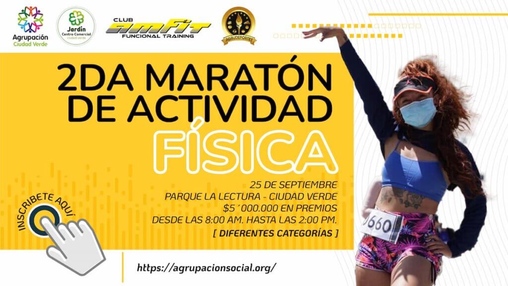 Inscripciones Segunda Maratón Actividad Física