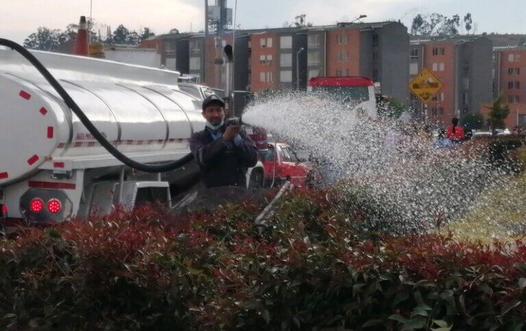 Riego Cercado Vivo Enero